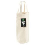 Fairtrade cotton bottle bag