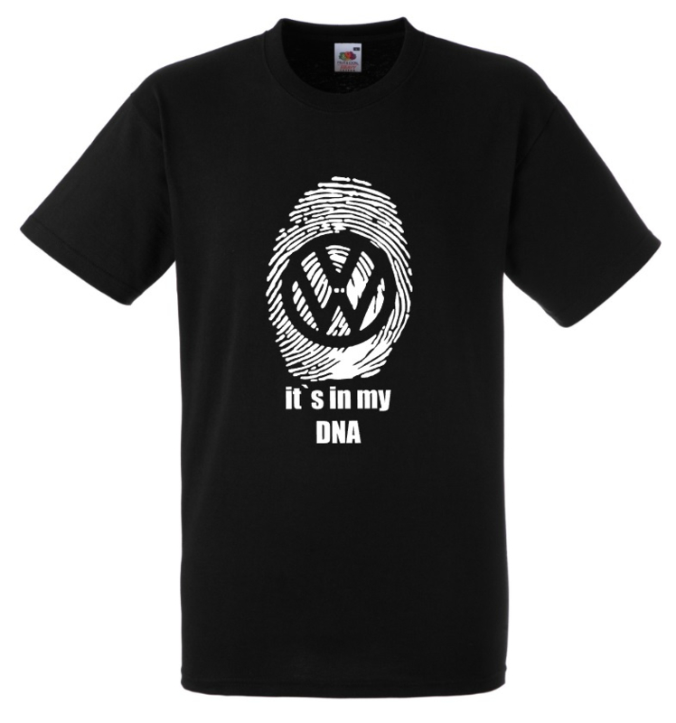 T-shirt it`s in my DNA VW (volwassen)