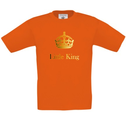Shirt # little King (Kinder maat)