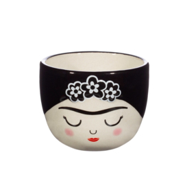 Sass & Belle Pot Frida Mini Zwart Wit