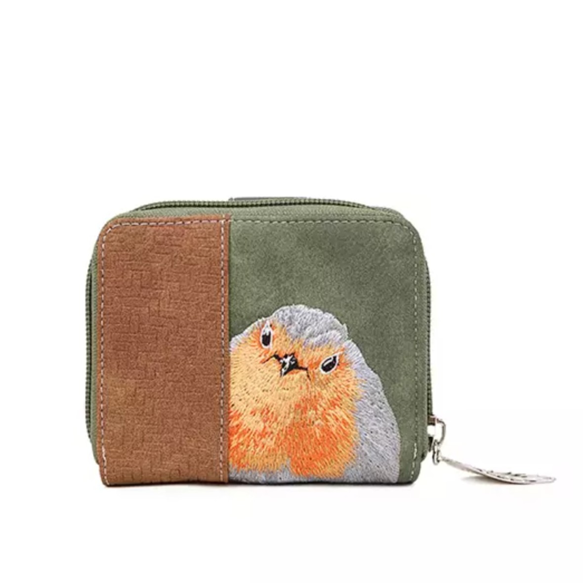 Hi-di-hi Portemonnee Little Magpie Dark Green Cognac