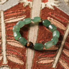 A Beautiful Story Armband Wander Aventurijn Tijgeroog