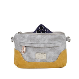 Hi-di-hi Tas Melody Light Grey Ocher