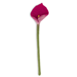 Sjaal Met Verhaal Calla Vilt Magenta