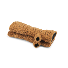 Sjaal Met Verhaal Handwarmers Granny Square Cognac
