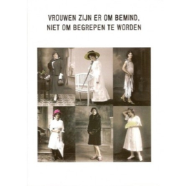 Kartoenfabriek Kaart Vrouwen Zijn Er Om Bemind Te Worden
