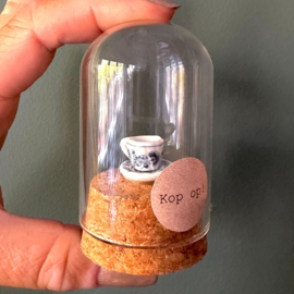 Sidedish Stolpje Glas Kop Op