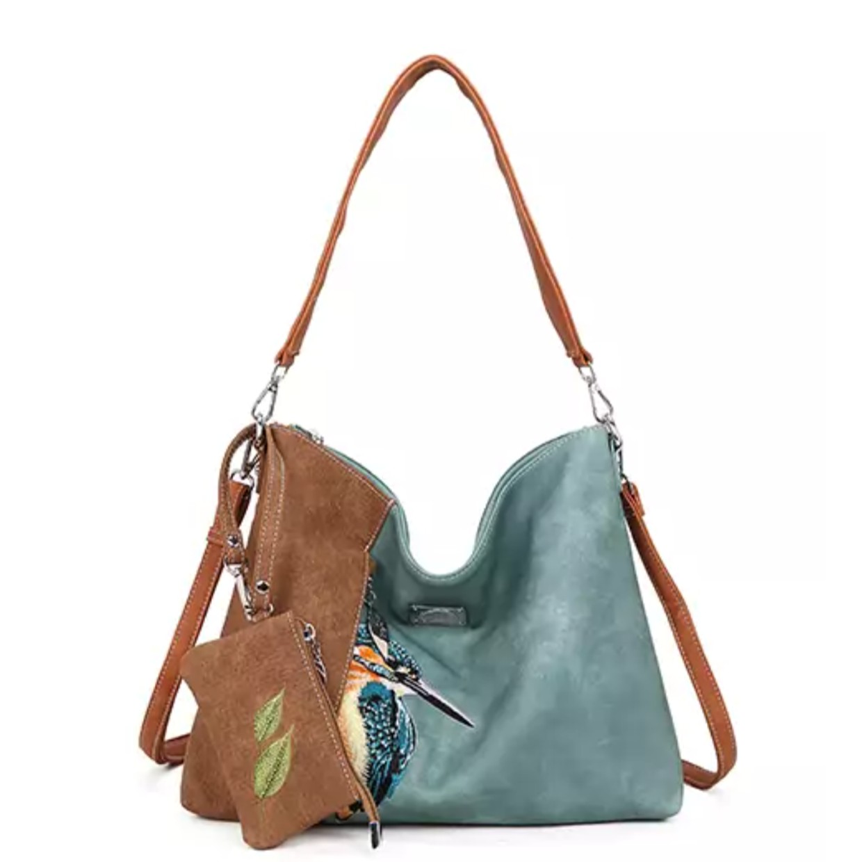Hi-di-hi Tas Buzz Aqua Cognac
