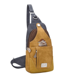 Hi-di-hi Tas Carol Dark Grey Ocher