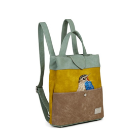 Hi-di-hi Tas Song Song Brown Ocher Light Blue