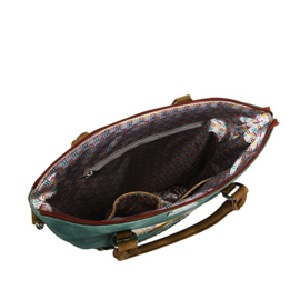 Hi-di-hi Tas Aves Aqua Dark Green