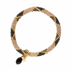 A Beautiful Story Armband Effort Zwarte Onyx