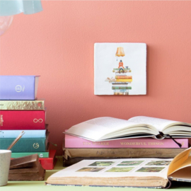 StoryTiles Tegeltje Boekenwurm