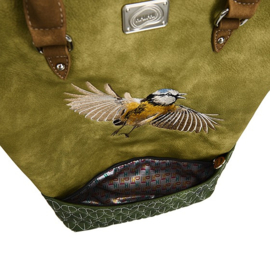 Hi-di-hi Tas Aves Olive Dark Green