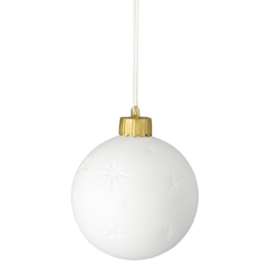 Räder Porselein Kerstbal Kerststal LED