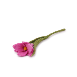 Sjaal Met Verhaal Krokus Vilt