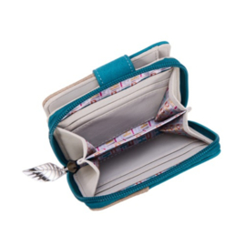 Hi-di-hi Portemonnee Little Magpie Blue Beige