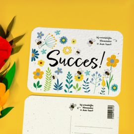 Bloom Your Message Bloeikaart Succes