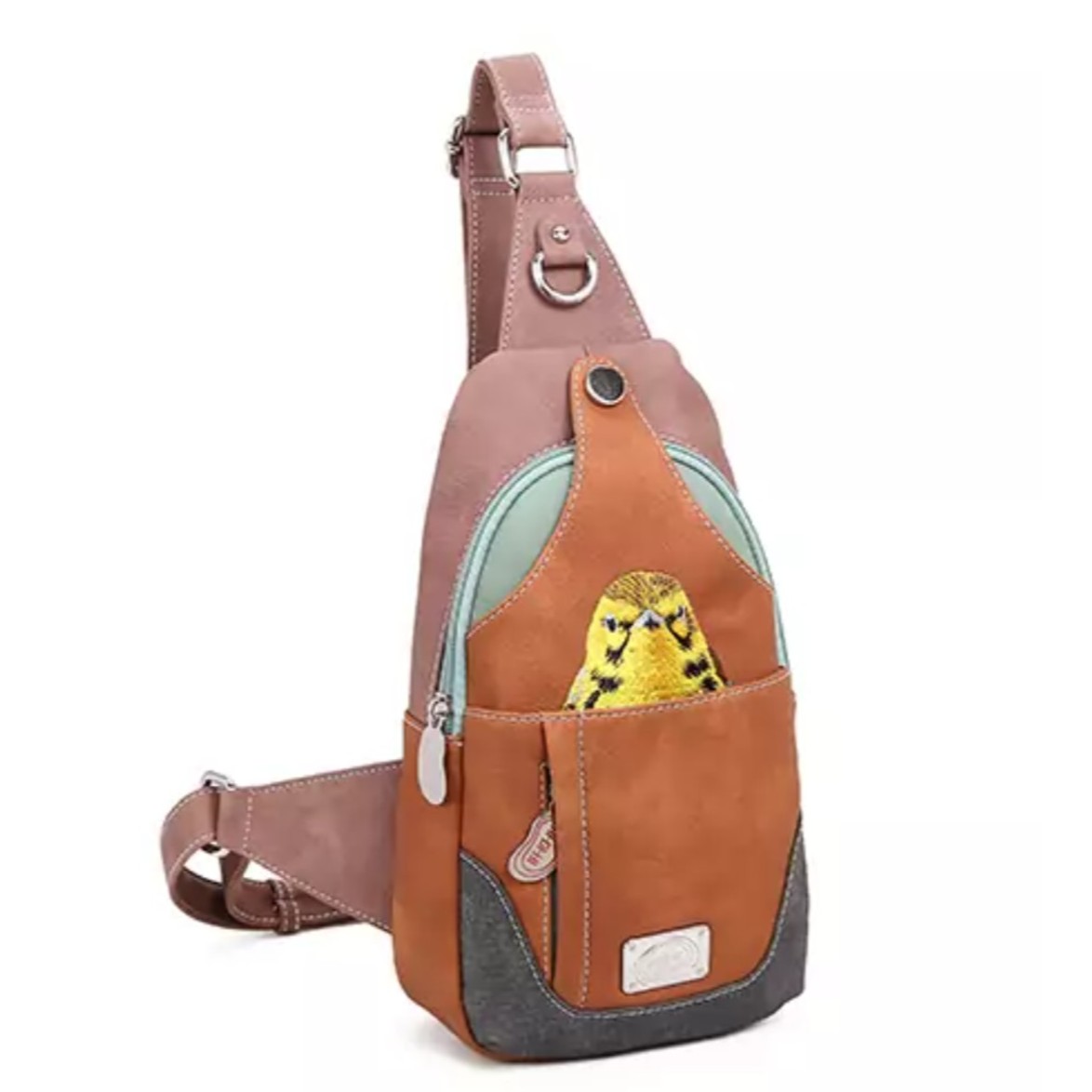 Hi-di-hi Tas Carol Lilac Cognac