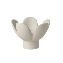Räder Porselein Kandelaar Flower Beige