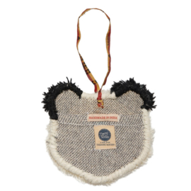 Doing Goods Dierenkop Hanger Plumpy Panda Wol