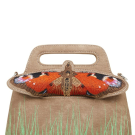 Hi-di-hi Tas Madame Butterfly Beige Red