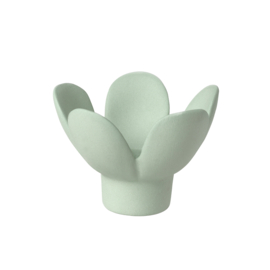 Räder Porselein Kandelaar Flower Groen