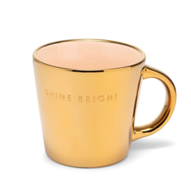 Vondels Cappuccinokop Shine Bright Goud Ecru
