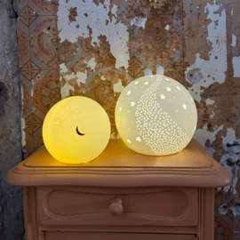 Räder Porselein Lichtbol Huisjes LED