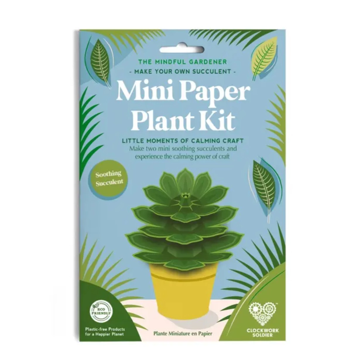 DIY Mini Paper Plant Kit Mindful Succulent