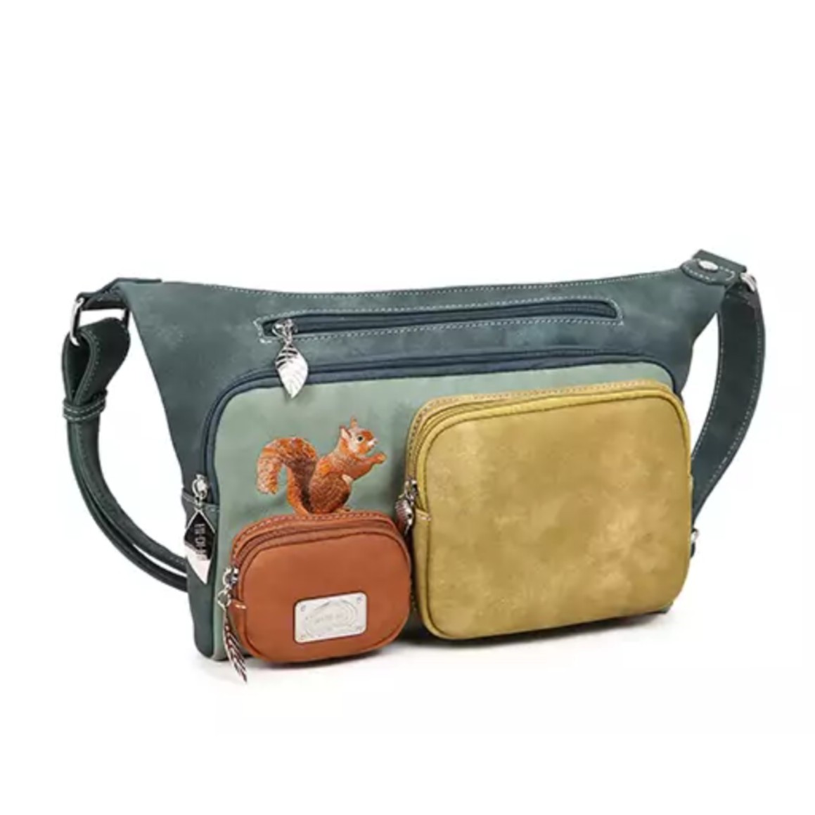 Hi-di-hi Tas Squirrel Dark Blue Multicolor