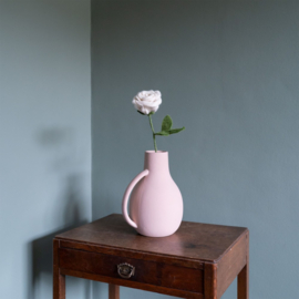 Sjaal Met Verhaal Roos Vilt Wit