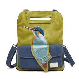 Hi-di-hi Tas Kingfisher Green Navy Blue