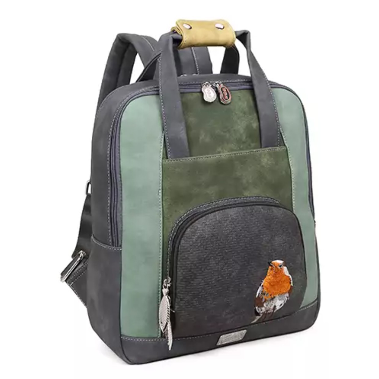 Hi-di-hi Tas Passage Dark Green Dark Grey