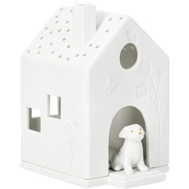 Räder Porselein Lichthuisje Dog