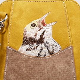 Hi-di-hi Tas Little Paradise Yellow Brown