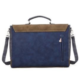 Hi-di-hi Tas Busy Bird Blue Moss Green