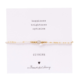 A Beautiful Story Armband Iris Card Citrien