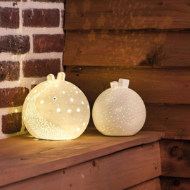 Räder Porselein Lichtbol Huisjes LED