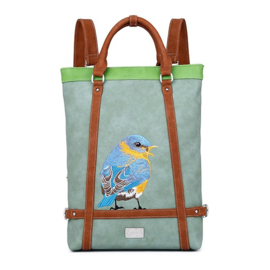 Hi-di-hi Tas Bluebird Blue Green