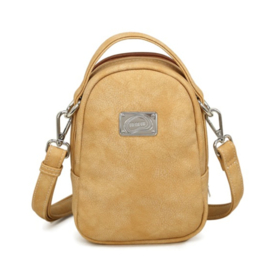 Hi-di-hi Tas Ditty Beige Cognac Peach