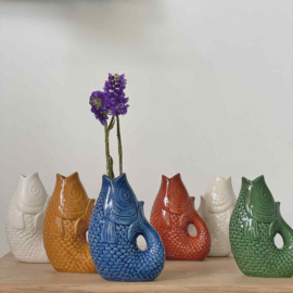 Opjet Vaas Vis Blauw