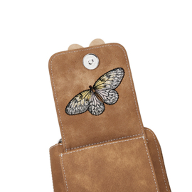 Hi-di-hi Tas Flying Flower Brown