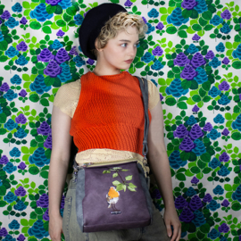 Hi-di-hi Tas Tweet Purple Green