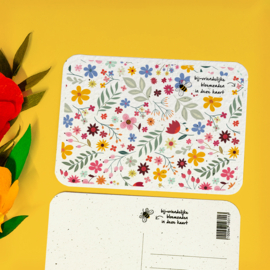 Bloom Your Message Bloeikaart Flowers