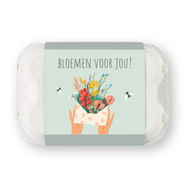 Blossombs Bloembommetjes Eierdoosje Bloemen Voor Jou
