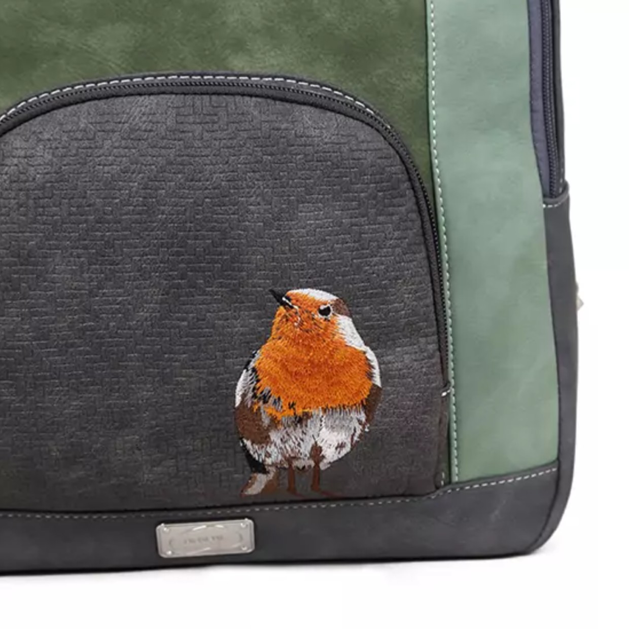 Hi-di-hi Tas Passage Dark Green Dark Grey