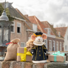 Sjaal Met Verhaal Muis Hoofdpiet Vilt