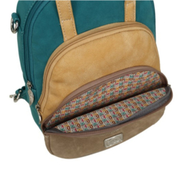 Hi-di-hi Tas Eggy Beige Peach Petrol