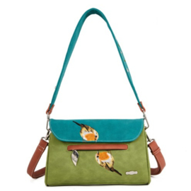 Hi-di-hi Tas Twiggle Green Petrol